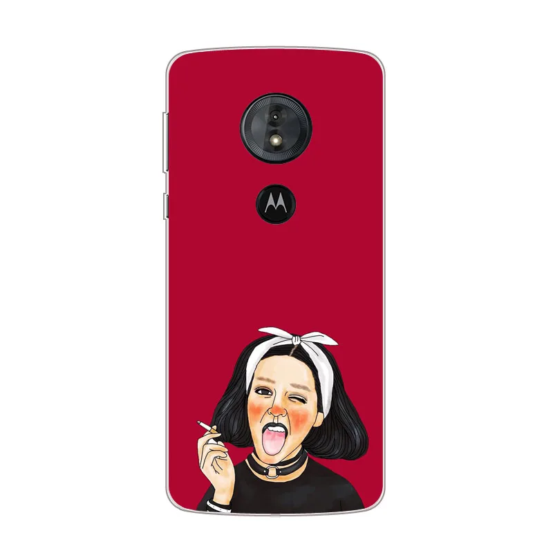 Чехол для Motorola Moto g7 play силиконовый чехол мягкий из ТПУ с изображением короны и