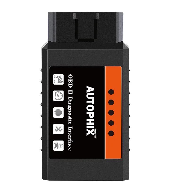 Мини ELM327 Bluetooth OBD2 v1.5 ELM 327 с чипом PIC18F25K80 OBD2 адаптер Elm-327 OBDII автоматический диагностический инструмент OBD2 сканер