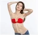 free shipping Invisible Bra Seamless Sexy self-adhesive bra Strapless Shape Push Up Silicone Sticky Bras Bralette Plus Size