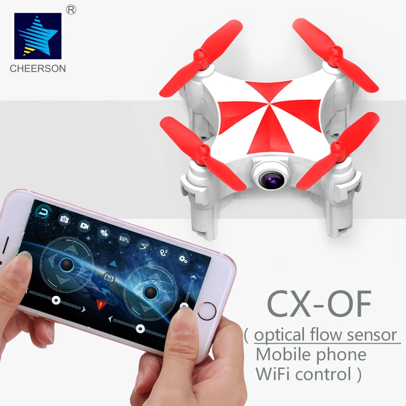 Новинка Лидер продаж rc mini Дроны с Wi Fi Камера селфи Дрон CX из оптического потока