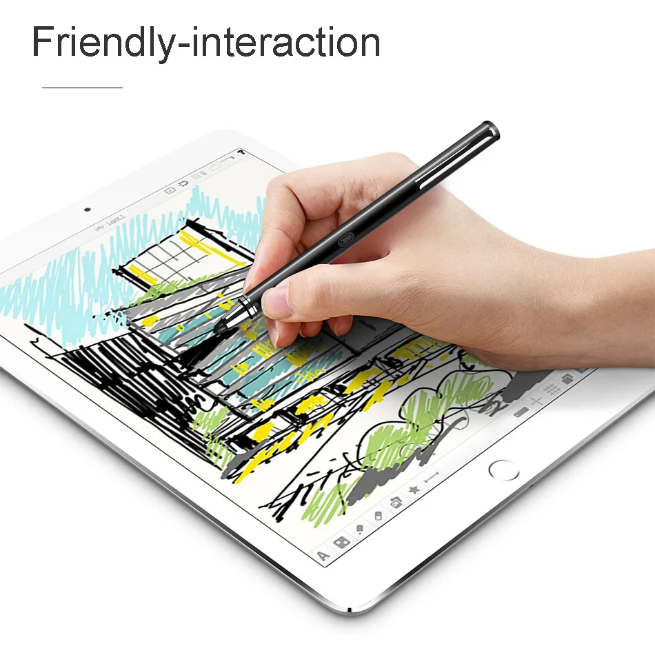 WIWU стилус Карандаш для iPad IOS/Android система Smart Pen Stilus Pro 9 7 10 5 12 Универсальный P666 |
