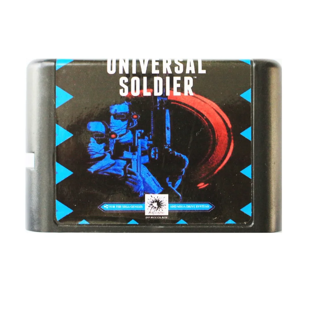 

Universal Soldier 16 bit MD Game Card For Sega Mega Drive For SEGA Genesis