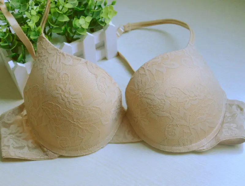 Новый сексуальный бюстгальтер на косточках пуш ап вышивка кружевной 32 34 36 38 40 42 44 A