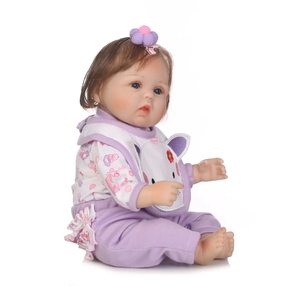 NPKCOLLECTION 16 &quotМягкие силиконовые возрождающиеся Младенцы реалистичные Bonecas куклы