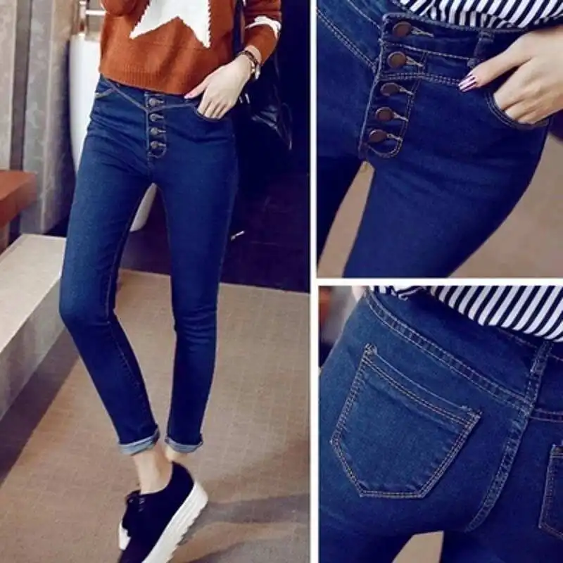 5 colors Early autumn trousers straight pants clothes 2018 new handsome jeans a146-sj5 |