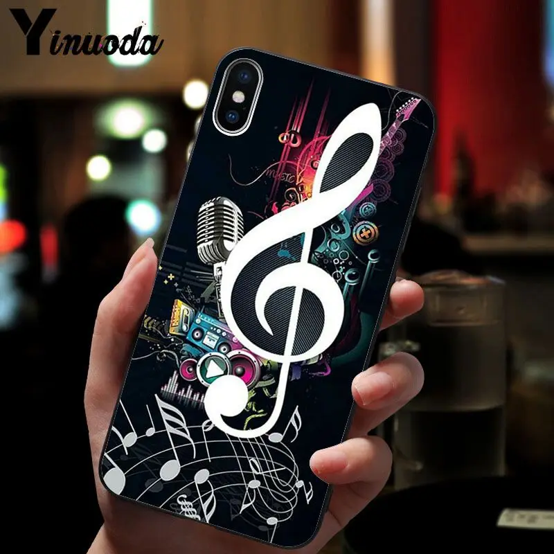 Yinuoda музыкальные ноты скрипка классическая музыка популярный дизайн чехол