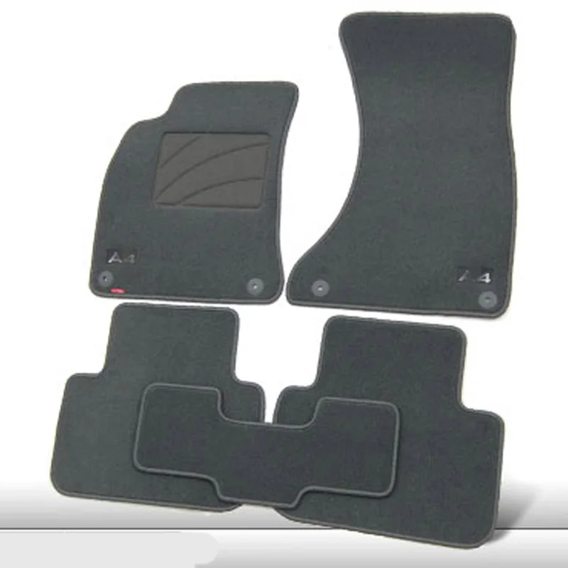 Savanini моющиеся автомобильные коврики 5 шт. Премиум Ткань нейлон для Audi A4/A4L 2002-2016 |