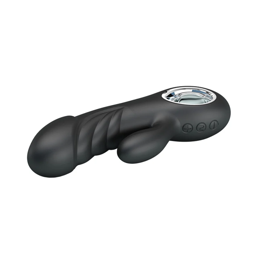 Двойные двигатели вибратор USB Водонепроницаемый вибрирующий Кролик G spot Вибратор
