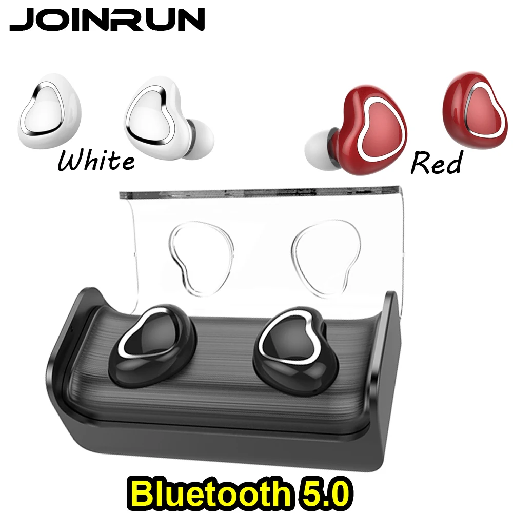 Наушники Joinrun Bluetooth V5.0 TWS гарнитура настоящие Беспроводные стереонаушники для