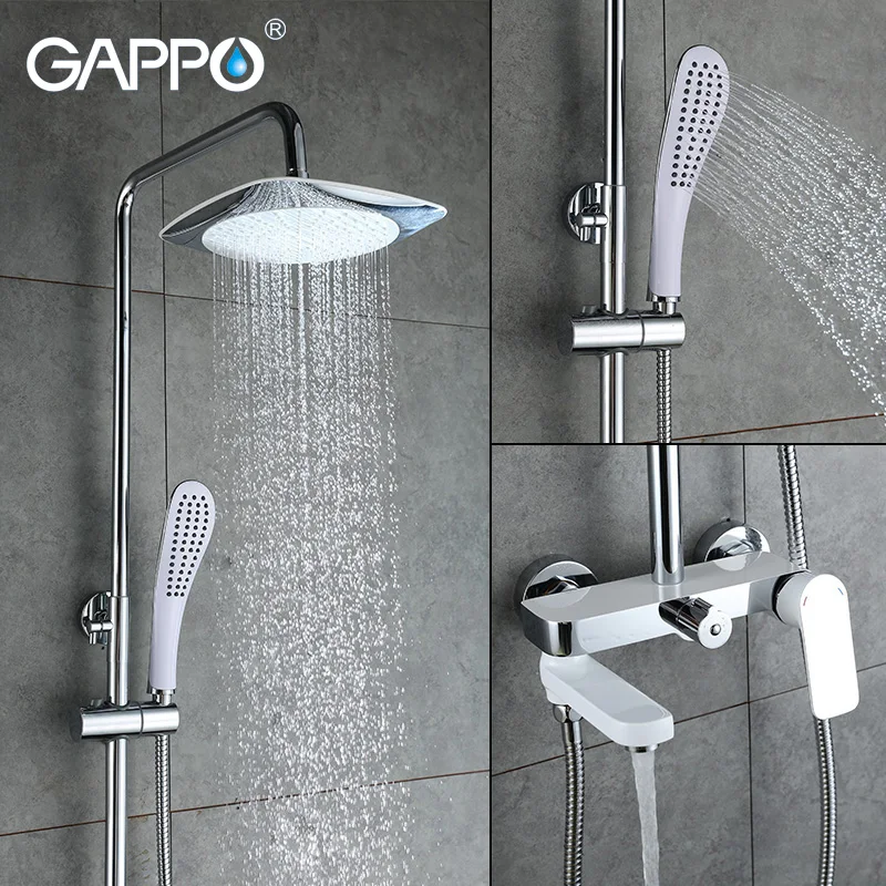 GAPPO basin faucet water mixer bathroom sink chrome brass tap deck mount torneira | Обустройство дома