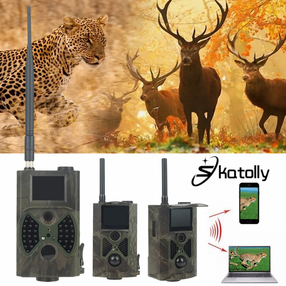 Камера для охоты Skatolly 1 * HC300M HD инфракрасная камера скаутинга GPRS GSM 12 МП