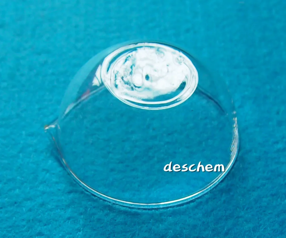 60 мм стеклянная испарительная тарелка с плоским дном лабораторная посуда
