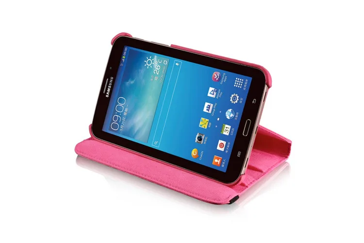SM-T230 SM-T231 чехол для планшета samsung Galaxy Tab 4 7,0 дюймов T230 T231 T235 360 Вращающийся флип-чехол из искусственной кожи