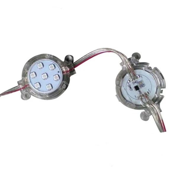 Светодиодный пиксельный модуль белого цвета 7 светодиодов светодиодный