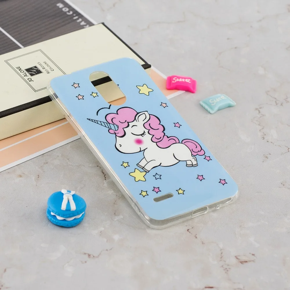 Luminous Case for coque LG K8 2018 / K9 Silicone Cover K10 |
