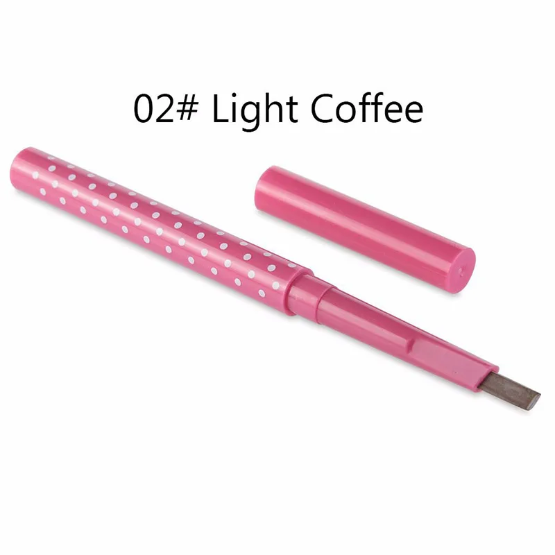1PC Waterproof Permanent Powder Pen Makeup Eyebrow Pencil+3 Shape Stencils Tool with Stencil | Красота и здоровье