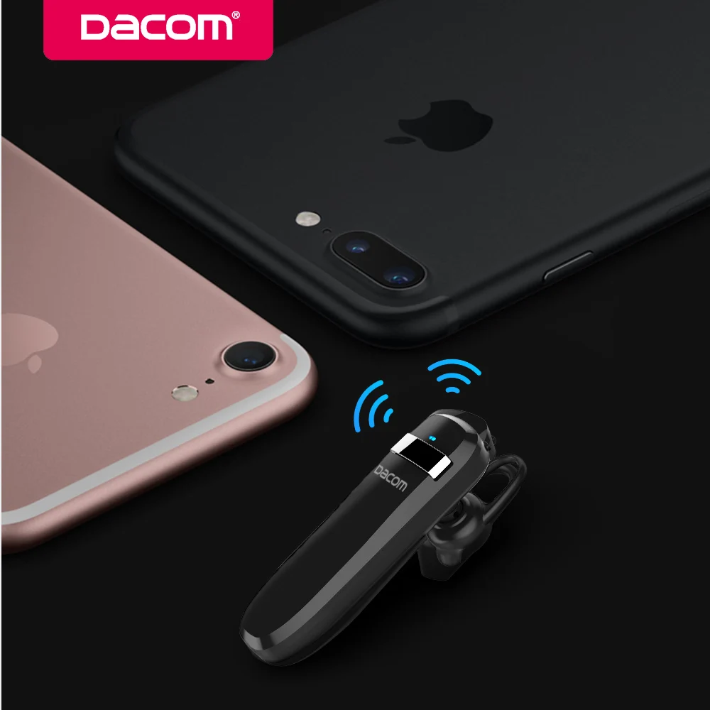 Dacom bluetooth wireless earphone headphone business hands-free earpiece in-ear headset with MIC for iPhone Samsung Phone LG K02 |