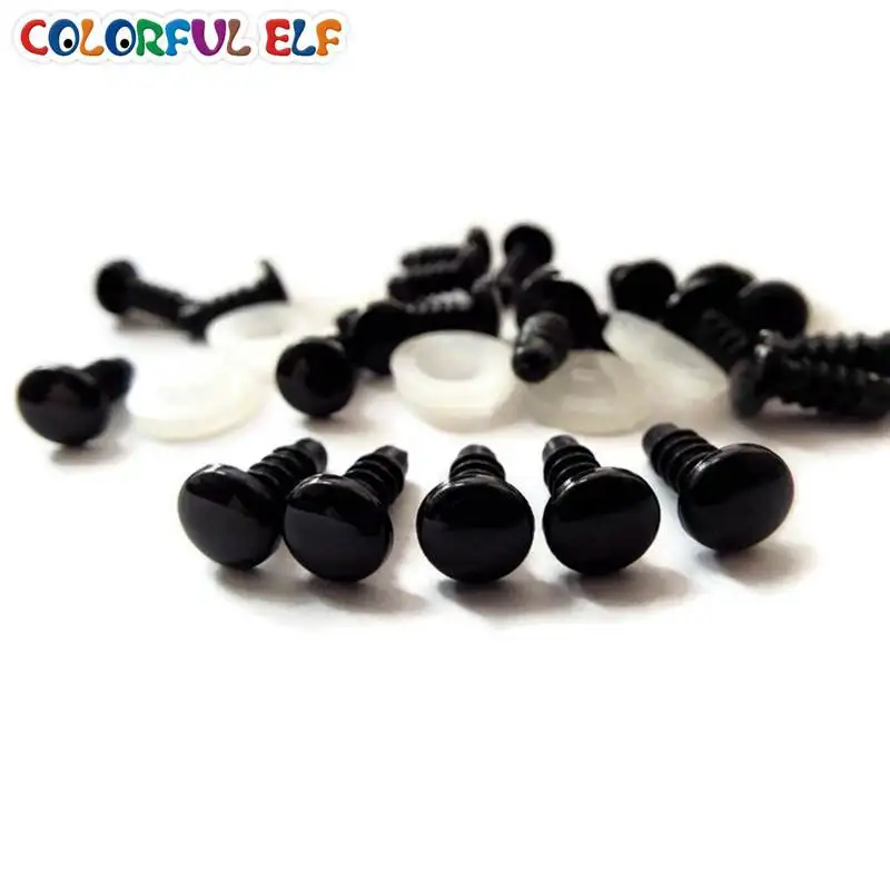 Бесплатная доставка аксессуары для кукол безопасные Глаза животных черного