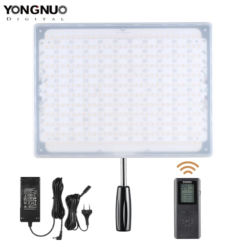 YONGNUO YN600 RGB ультра тонкий видео LED видео/фото свет с регулируемой цветовой