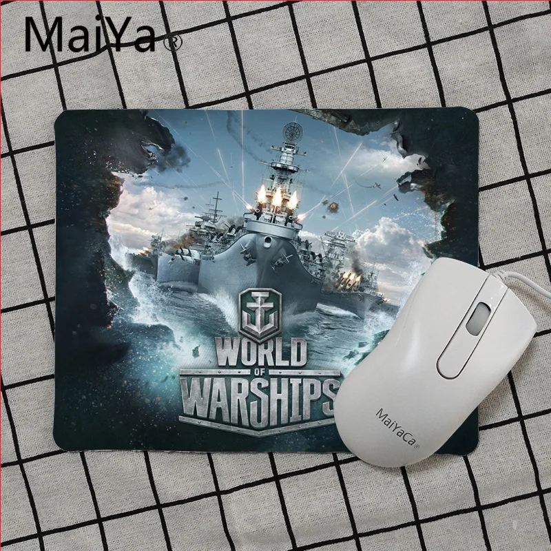 Коврик для мыши Maiya с изображением World of warship мышки в стиле аниме | Компьютеры и