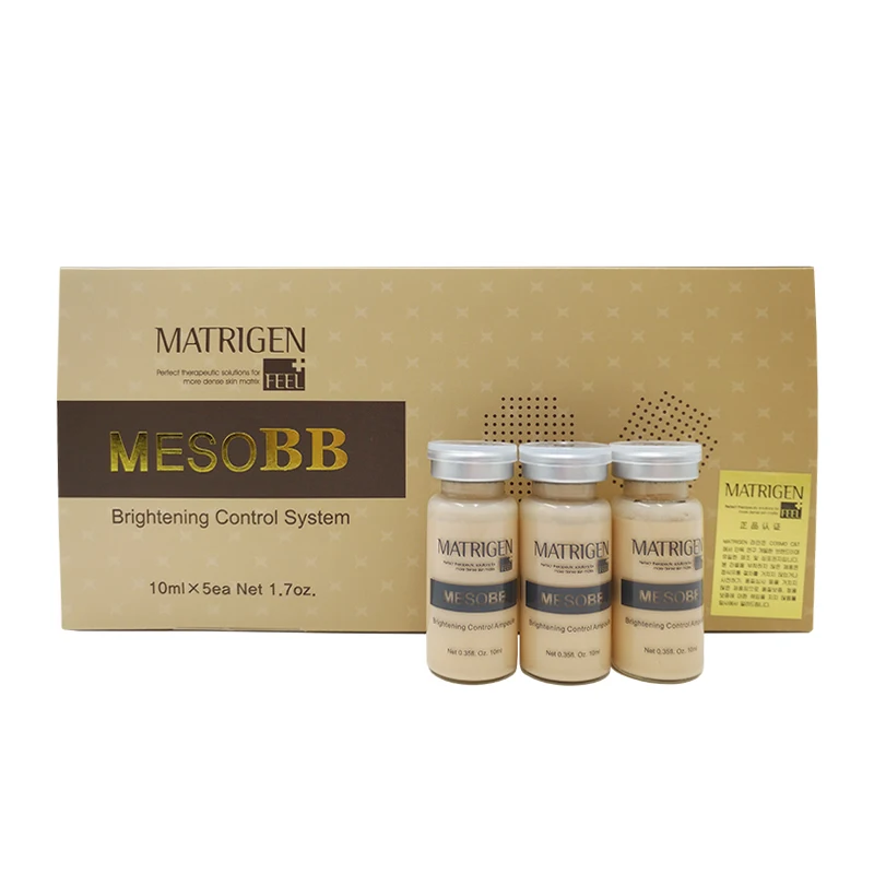 Мезобб система управления осветлением Ampoule уход за кожей # светящееся лечение |