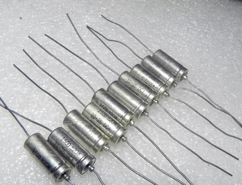 Оригинальный новый 100% 150D 35v10uf 150D106M050R Античная Медная Трубка медный корпус осевой
