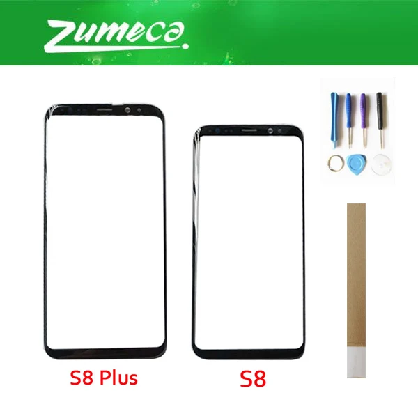 Высокое качество для Samsung Galaxy S8 G950 G950F Plus G955 переднее внешнее стекло сенсорная