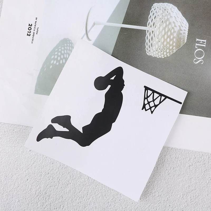 Настенные наклейки с изображением баскетбольной игроки | Дом и сад