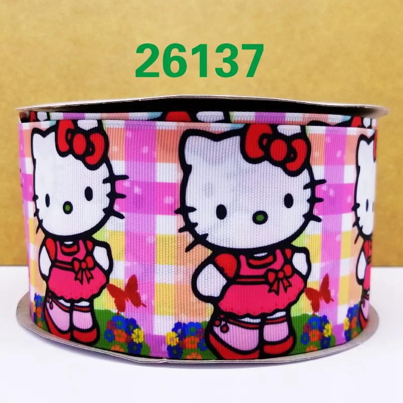 26137 Новое поступление 50 ярдов мультфильм печатные ленты 26053 - Цвет: 26137
