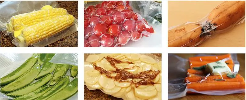 Лучший вакуум Сохранение сумка 5 Roll Бесплатная резки вакуумный запайщик пакетов