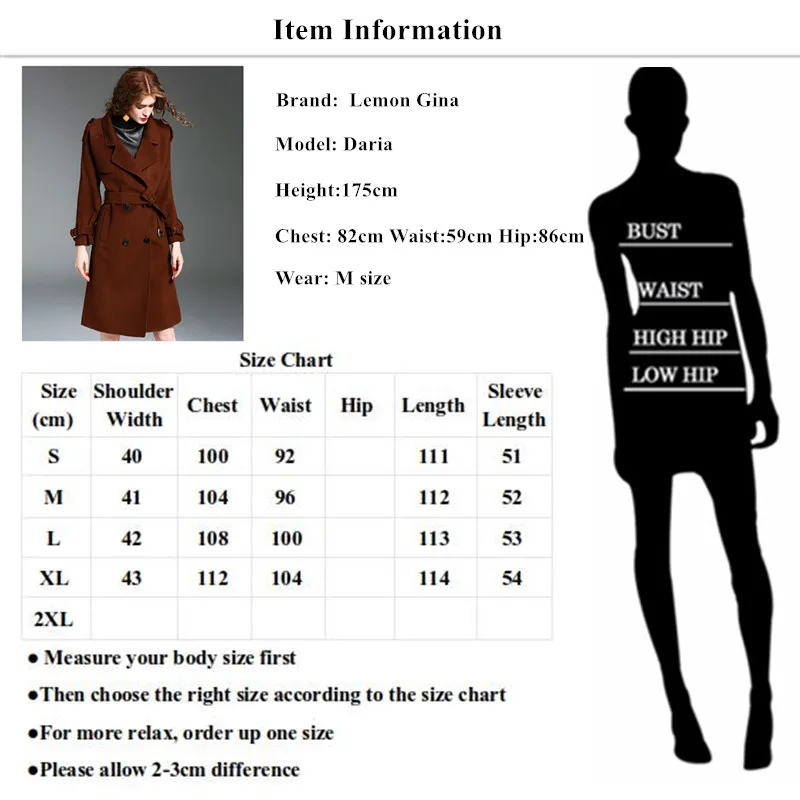 Lemon Gina Women Vintage Double Side Wool Overcoat Winter Design Fashion England Style Long Woolen Coat Cape Casual Outerwear | Женская
