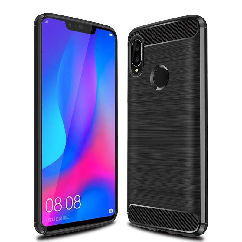 Huawei Nova 3 3i чехол новый роскошный тонкий щетинистый узор прочная защитная задняя крышка TPU силиконовая для оon.