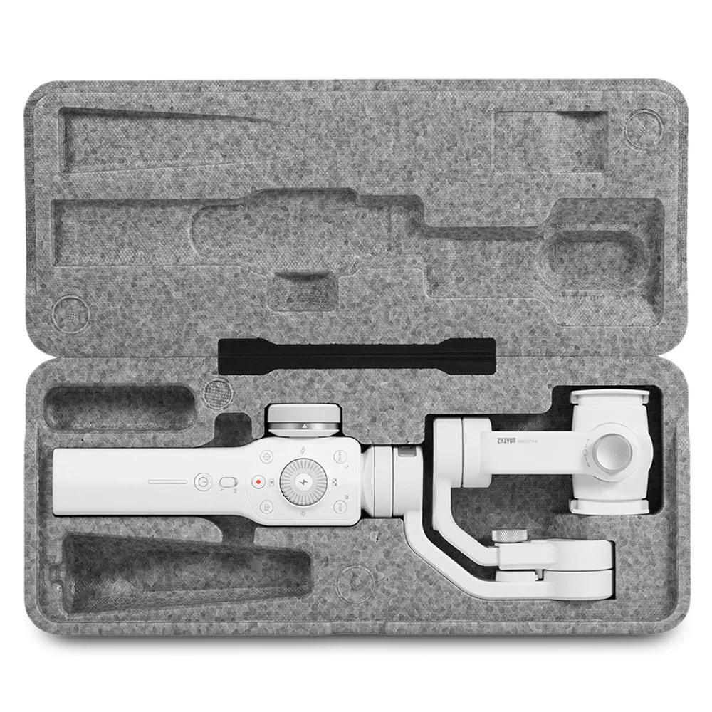 2018 Новый Zhiyun Smooth 4 3-осевой ручной шарнирный стабилизатор для камеры GoPro W фокус Pull