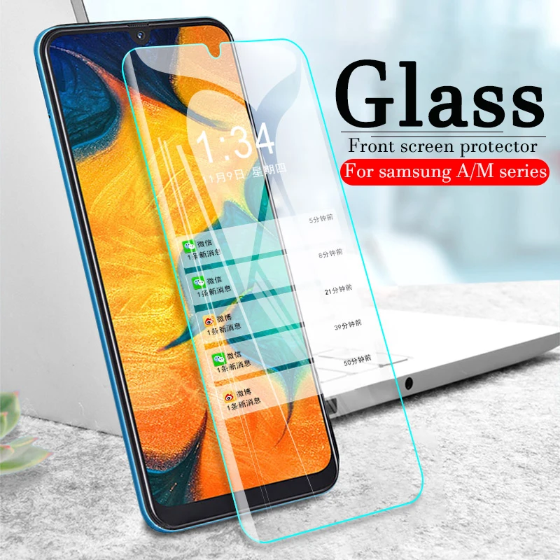 Защитное стекло для Samsung A50 2019 закаленное Galaxy A40 A70 A30 A10 A60 A90 A20 M10 M20 M30 M40 пленка