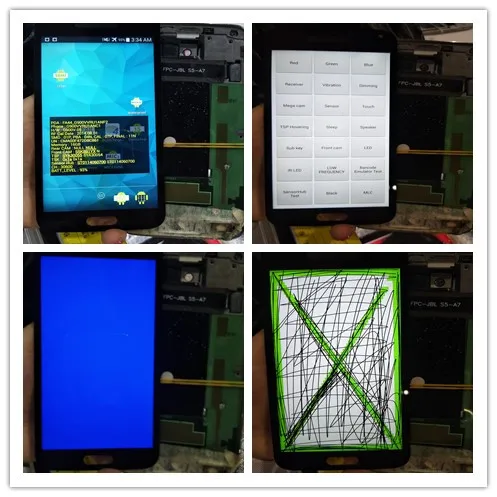 Для Galaxy S5 i9600 SM-G900 SM-G900F G900 ЖК-дисплей сенсорный экран панель Стекло в сборе