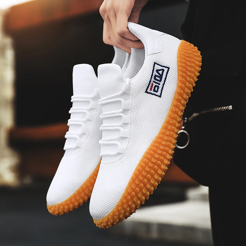 Оригинальные мужские кроссовки для бега Disruptor 2 белые амортизирующие гелевые