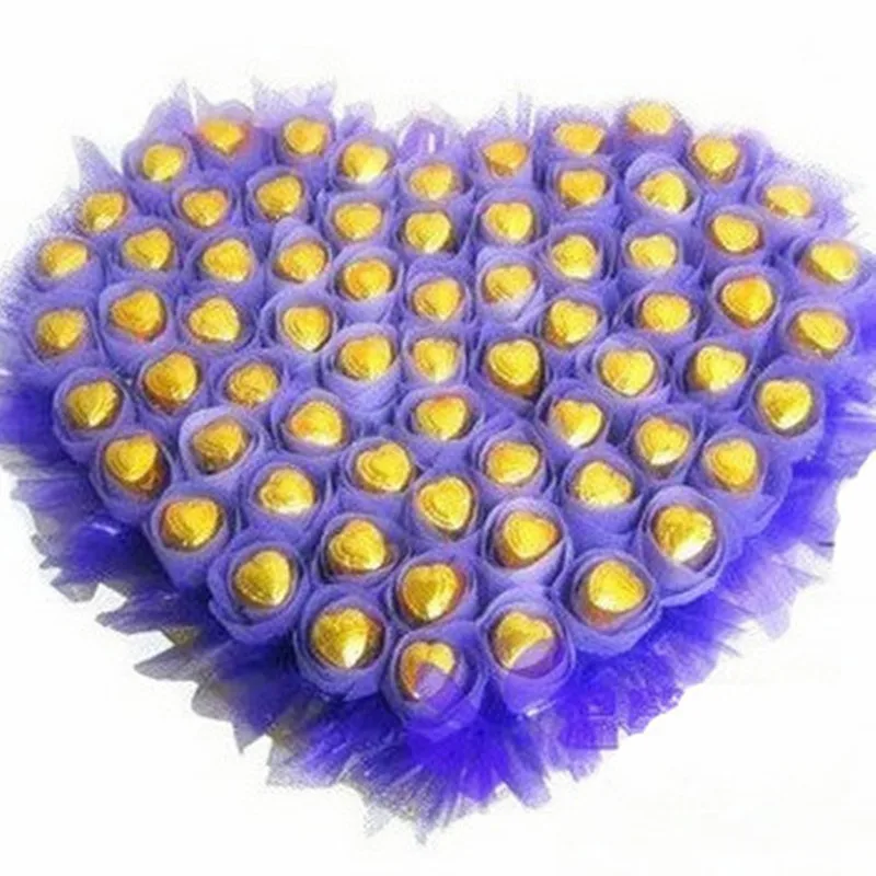 Шоколадная оберточная Оловянная покрытые фольгой бумага шоколадная конфета