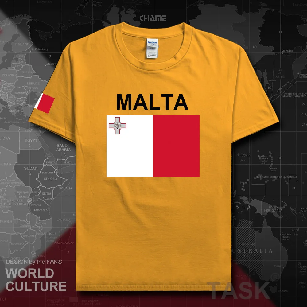 Футболка мужская Мальтийская MLT в стиле хип-хоп хлопковая футболка для фитнеса