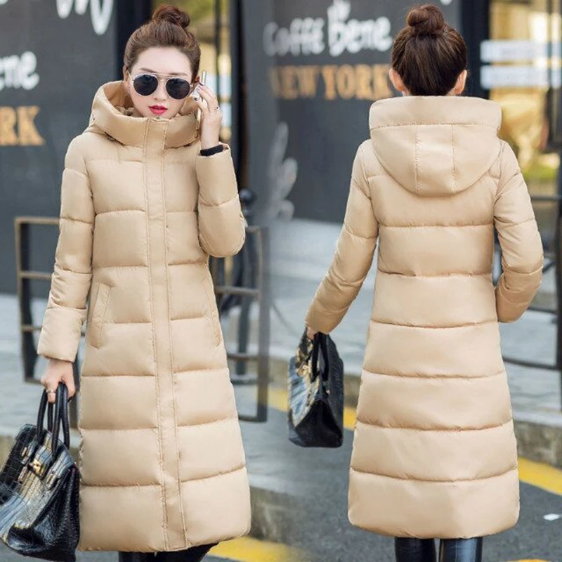 Новинка 2017 зимняя женская хлопчатобумажная парка корейской версии был тонкий