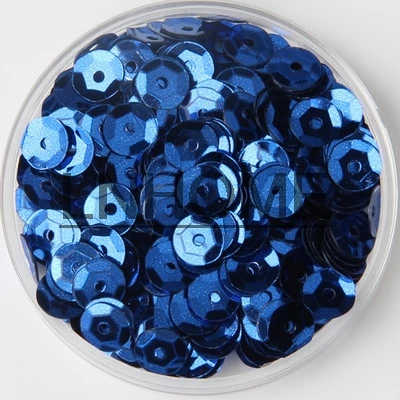 Пайетки круглые блестящие 50 г 5 мм|cup sequins|sequins for craftssequins 5mm |