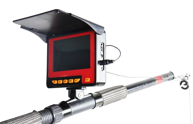 Подводная HD камера 4 3 ТВЛ с цветным монитором дюйма рыбопоисковый прибор 20 м для