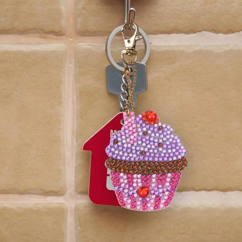 4 шт. DIY Полный Дрель Алмаз особенной формы картина кекс брелок кулон креативные