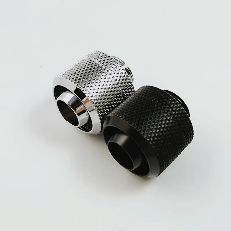 Компрессионные фитинги WinfMOD 3/8 &quotID X 5/8&quot OD (10X16 мм) с резьбой G1/4 серебристого и