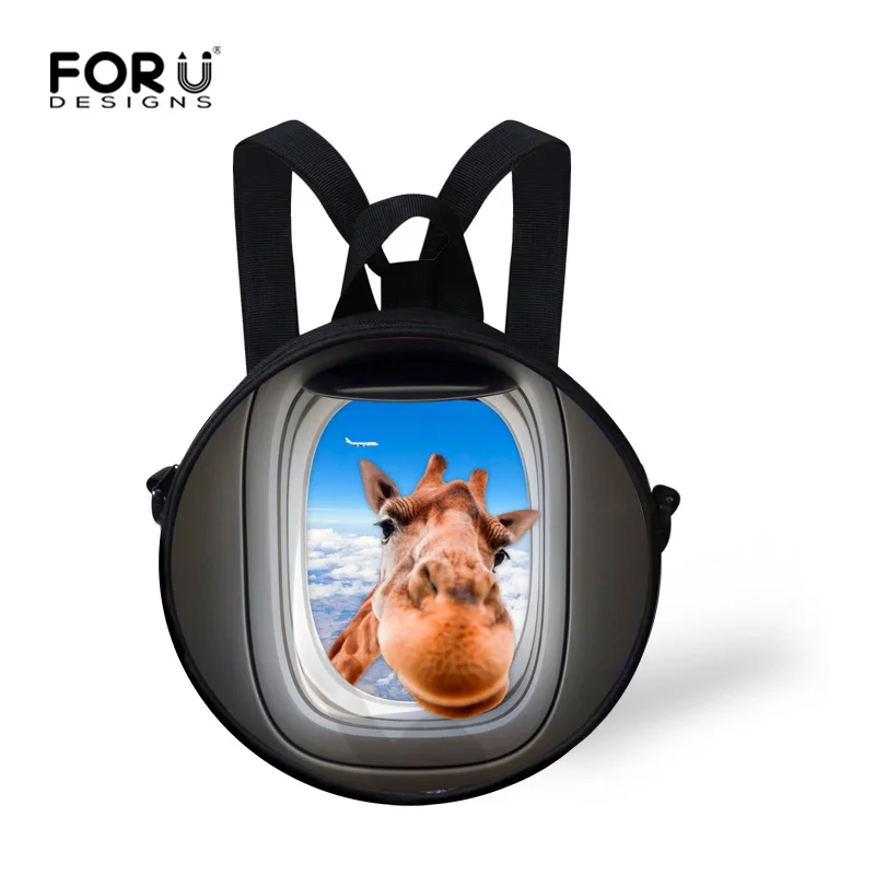 Персонализированные детские рюкзаки рюкзак с изображением жирафа для маленьких