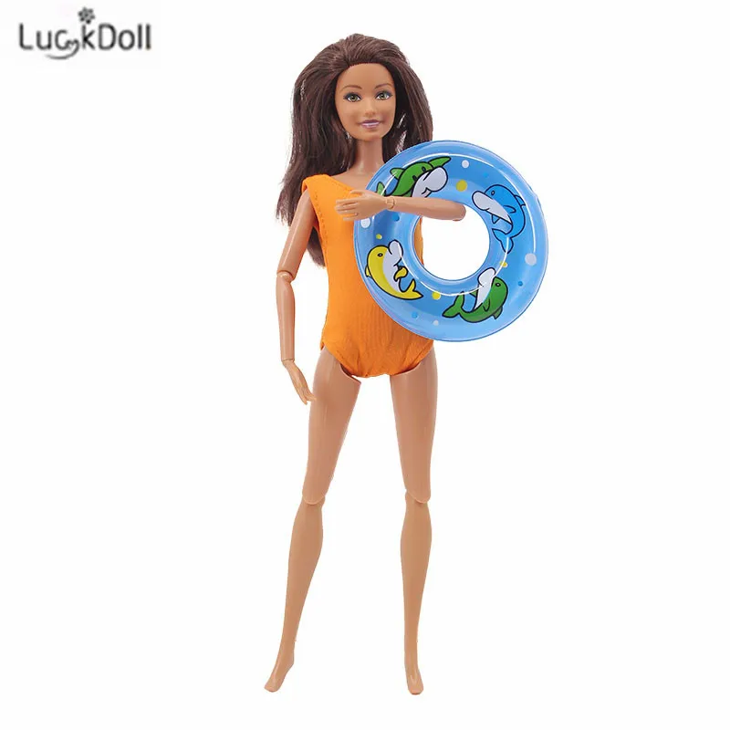 LUCKDOLL12 купальники пляжные купальники бикини плавательный спасательный круг Barbiees аксессуары, игрушки для девочек, поколение, подарок на день рождения