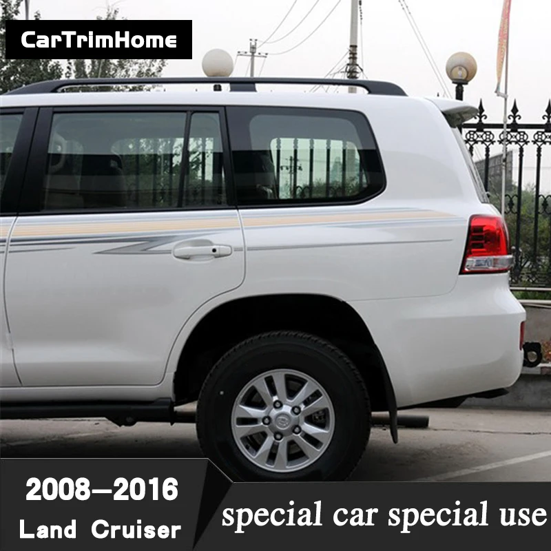 Крышки багажника на крышу для Toyota Land Cruiser LC200 2008 2016 аксессуары крыша направляющая