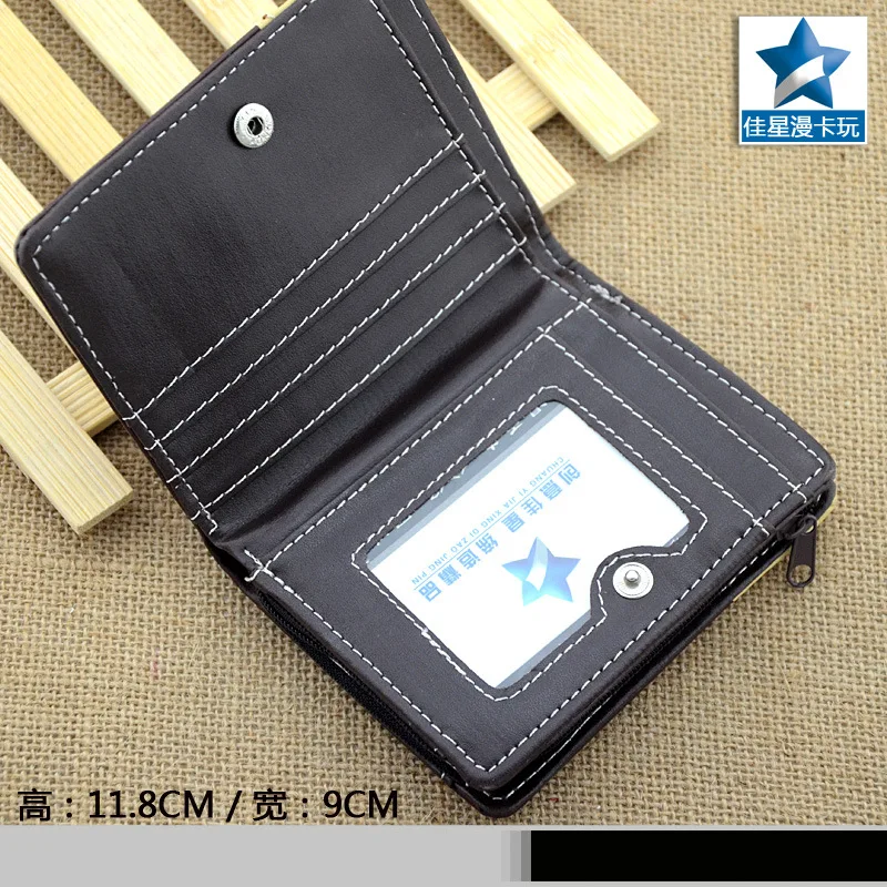 Японский аниме Детектив Конан 14-я годовщина ПУ короткий кошелек с молнией | Багаж