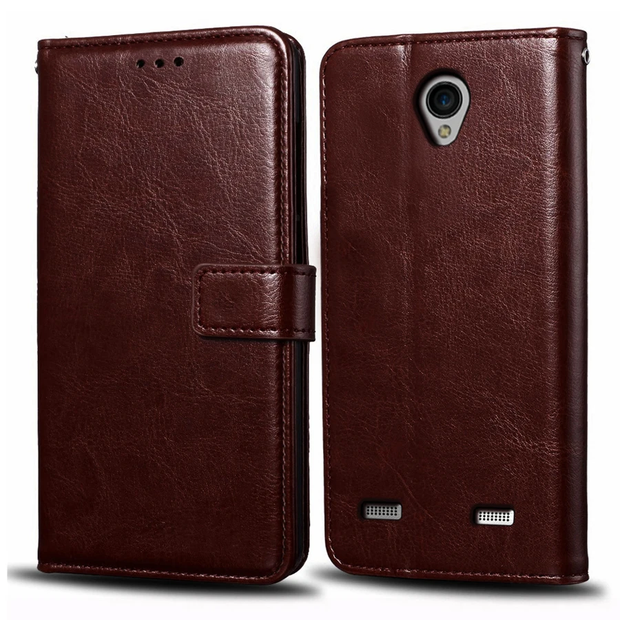 Silicone Wallet For ZTE Blade A520 Case Luxury PU Leather Phone A 520 Cover Flip Silicon | Мобильные телефоны и