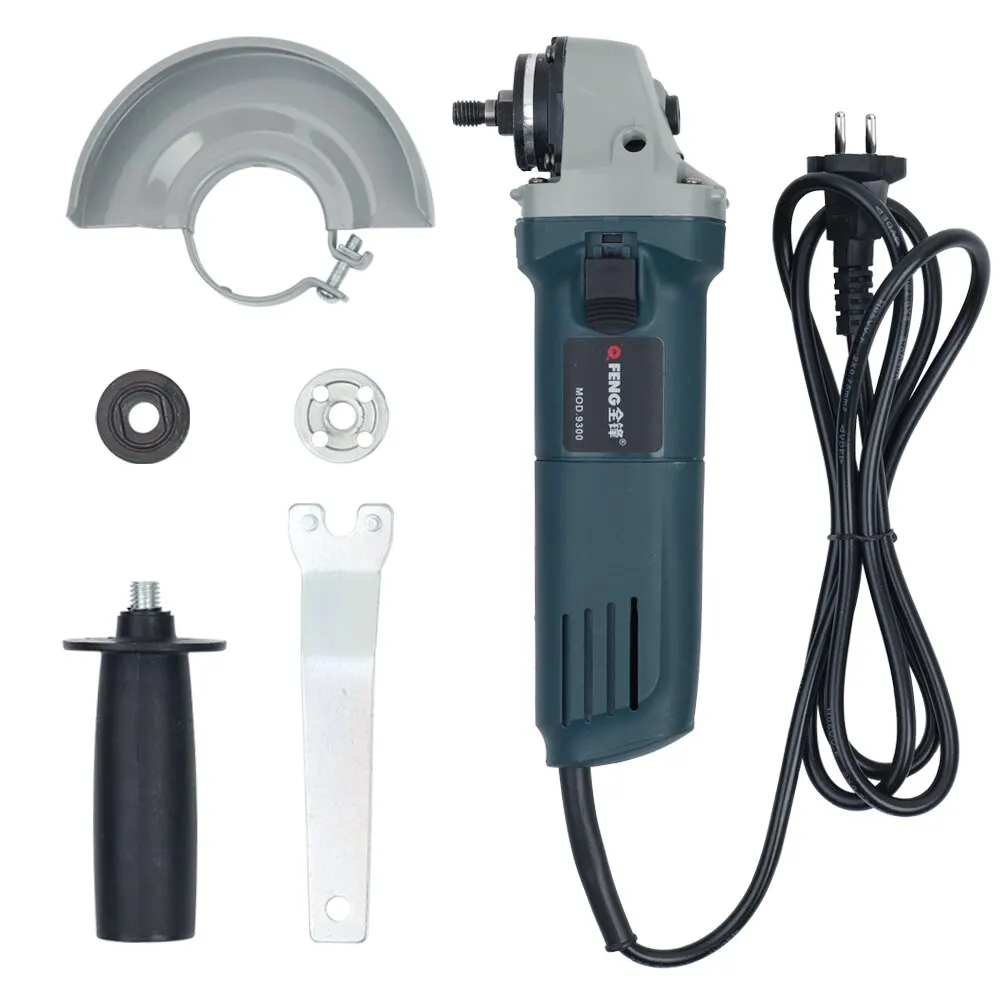 

100mm 800W 220V Portable Electric Angle Grinder Muti-Function Household Polish Machine Grinding Cutting Polishing Machine