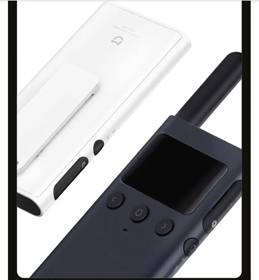 Обновленная версия Xiaomi Mijia Smart Walkie Talkie 1S с fm-радио динамиком в режиме ожидания